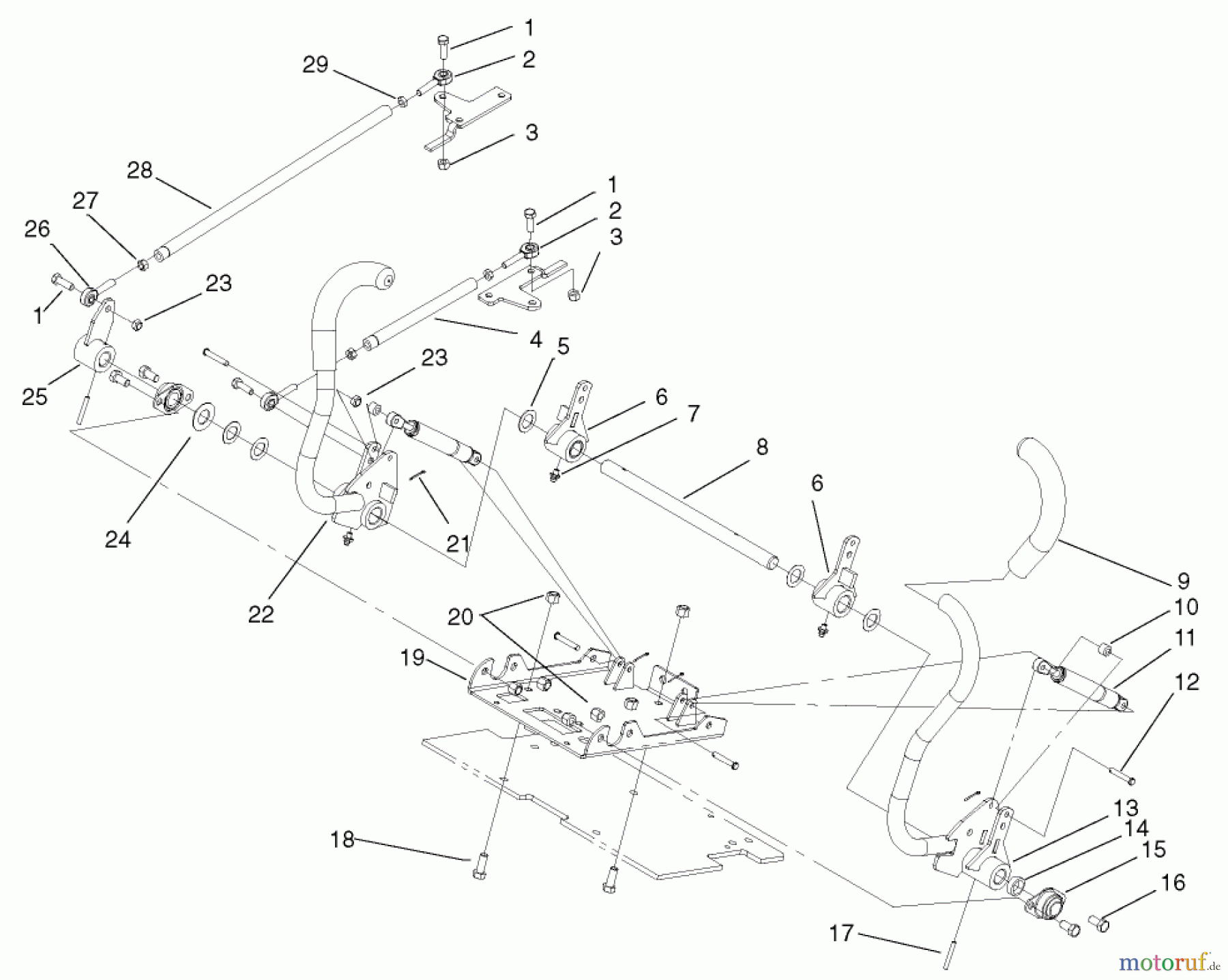  Zerto-Turn Mäher 74195 (Z350) - Toro Z Master 48