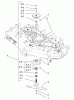 Zerto-Turn Mäher 74197 (Z153) - Toro Z Master Mower, 52" SFS Side Discharge Deck (SN: 220000001 - 220000113) (2002) Ersatzteile DECK SPINDLE ASSEMBLY