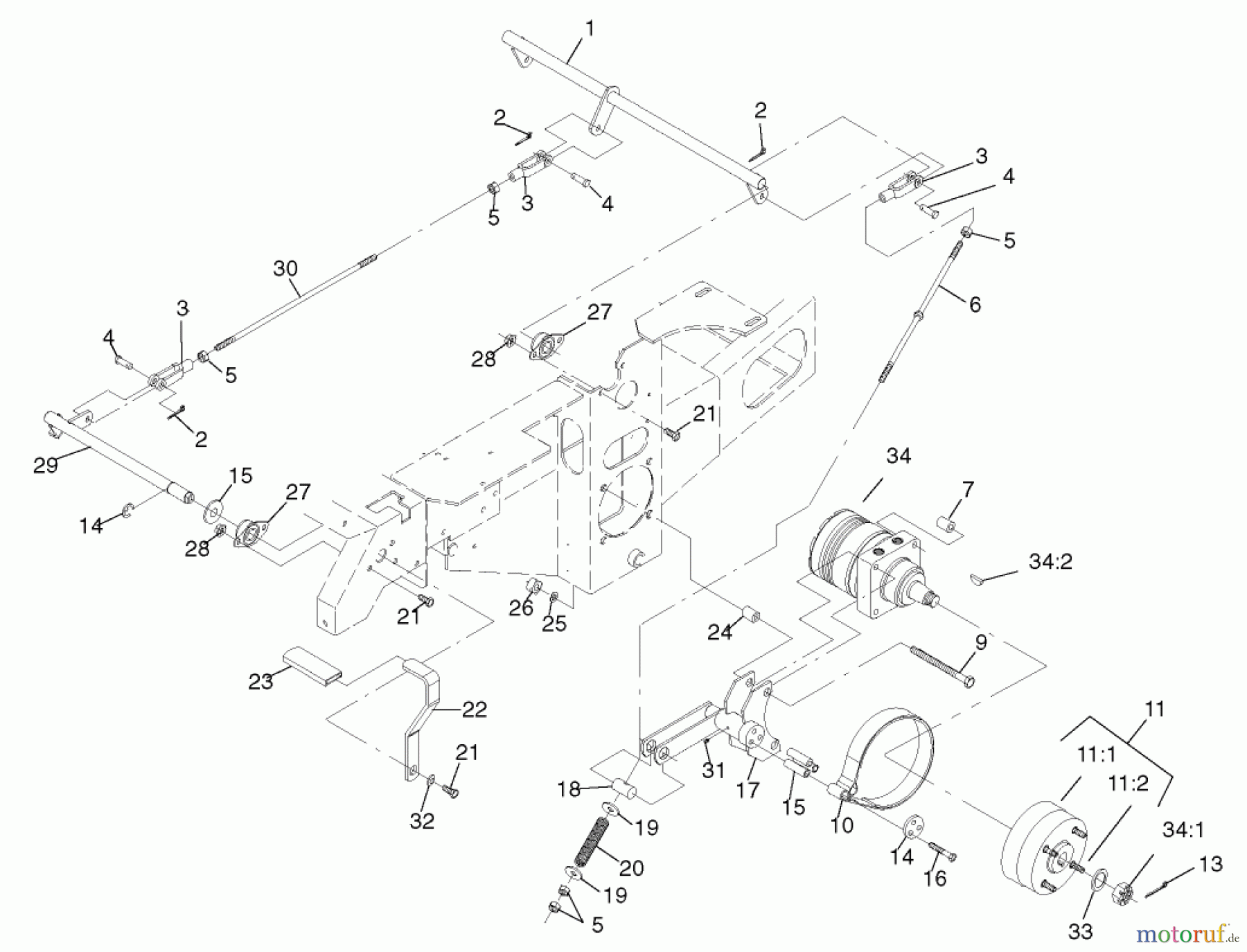  Zerto-Turn Mäher 74197 (Z153) - Toro Z Master Mower, 52