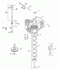 Zerto-Turn Mäher 74197 (Z153) - Toro Z Master Mower, 52" SFS Side Discharge Deck (SN: 230000001 - 230005000) (2003) Ersatzteile CRANKCASE ASSEMBLY KOHLER CV23S PS75560