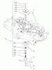 Zerto-Turn Mäher 74197 (Z153) - Toro Z Master Mower, 52" SFS Side Discharge Deck (SN: 230000001 - 230005000) (2003) Ersatzteile DECK SPINDLE ASSEMBLY