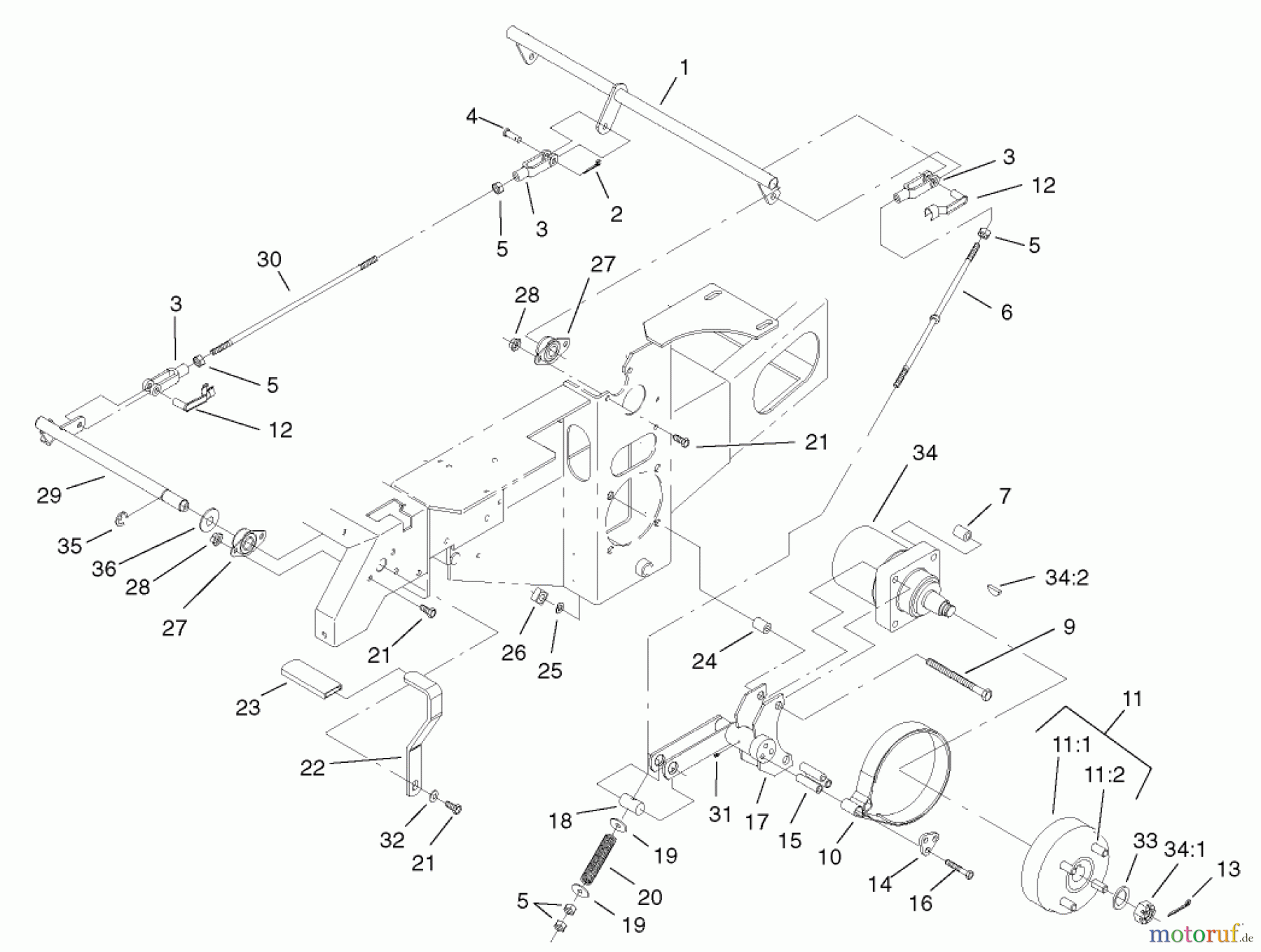  Zerto-Turn Mäher 74197 (Z153) - Toro Z Master Mower, 52