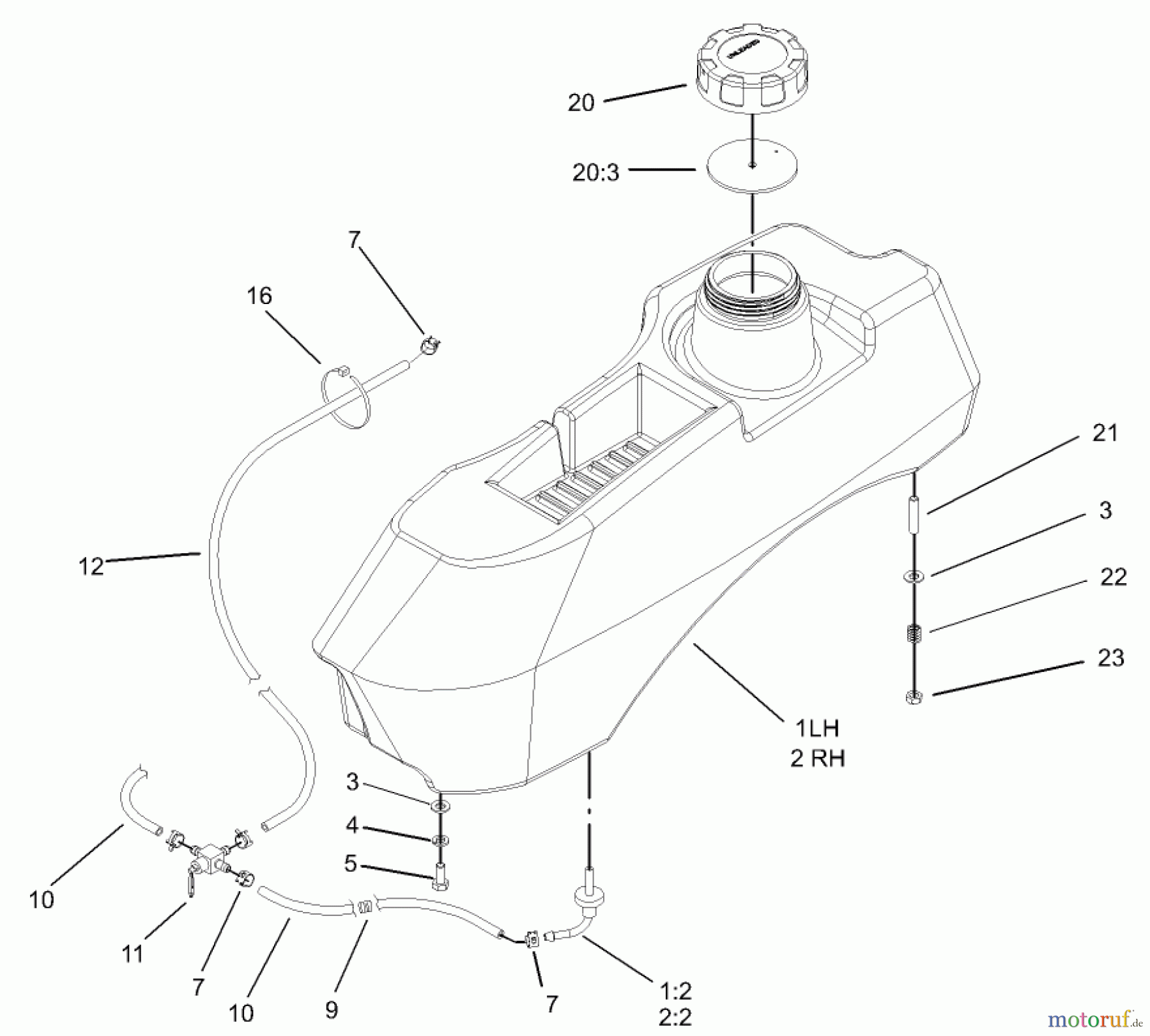  Zerto-Turn Mäher 74197 (Z153) - Toro Z Master Mower, 52