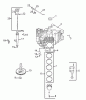 Zerto-Turn Mäher 74197 (Z153) - Toro Z Master Mower, 52" SFS Side Discharge Deck (SN: 230006001 - 230007000) (2003) Ersatzteile CRANKCASE ASSEMBLY KOHLER CV23S-75560