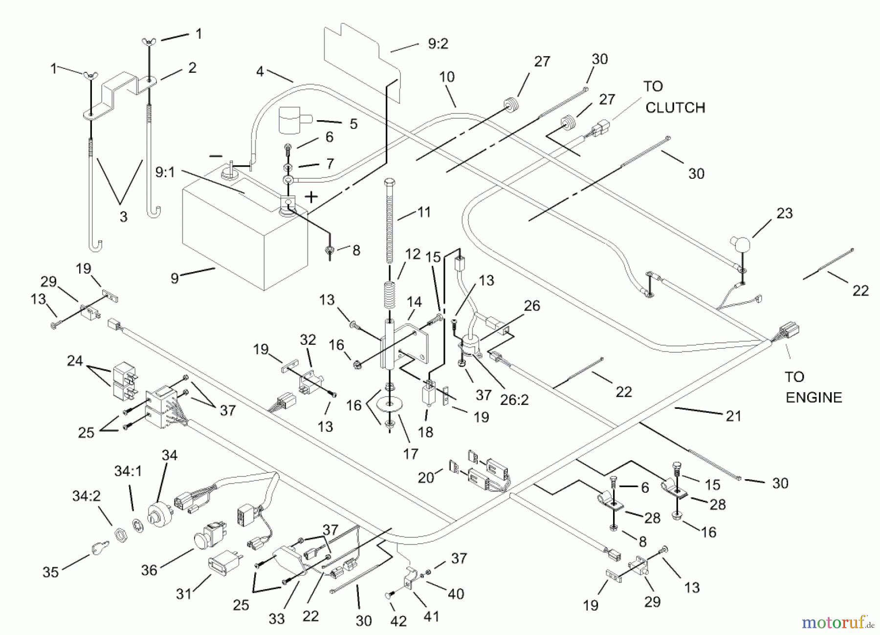  Zerto-Turn Mäher 74197 (Z153) - Toro Z Master Mower, 52