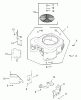 Zerto-Turn Mäher 74197 (Z153) - Toro Z Master Mower, 52" SFS Side Discharge Deck (SN: 230007001 - 230999999) (2003) Ersatzteile BLOWER HOUSING ASSEMBLY KOHLER CV23S PS75560