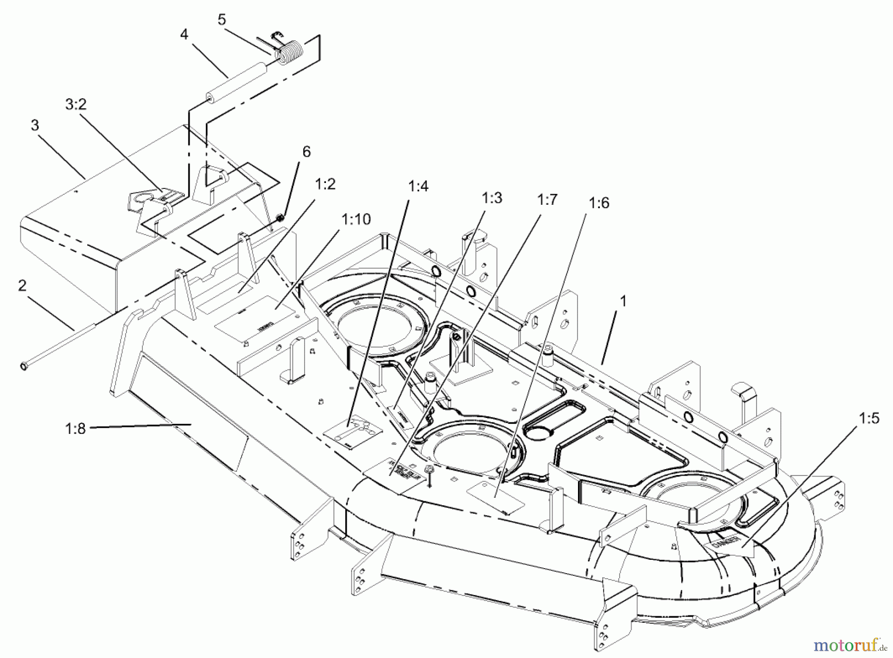  Zerto-Turn Mäher 74197 (Z153) - Toro Z Master Mower, 52