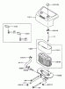 Zerto-Turn Mäher 74198 (Z153) - Toro Z Master Mower, 52" SFS Side Discharge Deck (SN: 210000001 - 210999999) (2001) Ersatzteile AIR FILTER/MUFFLER ASSEMBLY KAWASAKI FH680V-AS10