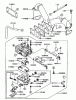 Zerto-Turn Mäher 74198 (Z153) - Toro Z Master Mower, 52" SFS Side Discharge Deck (SN: 210000001 - 210999999) (2001) Ersatzteile CARBURETOR ASSEMBLY KAWASAKI FH680V-AS10