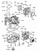 Zerto-Turn Mäher 74198 (Z153) - Toro Z Master Mower, 52" SFS Side Discharge Deck (SN: 210000001 - 210999999) (2001) Ersatzteile CYLINDER/CRANKCASE ASSEMBLY KAWASAKI FH680V-AS10