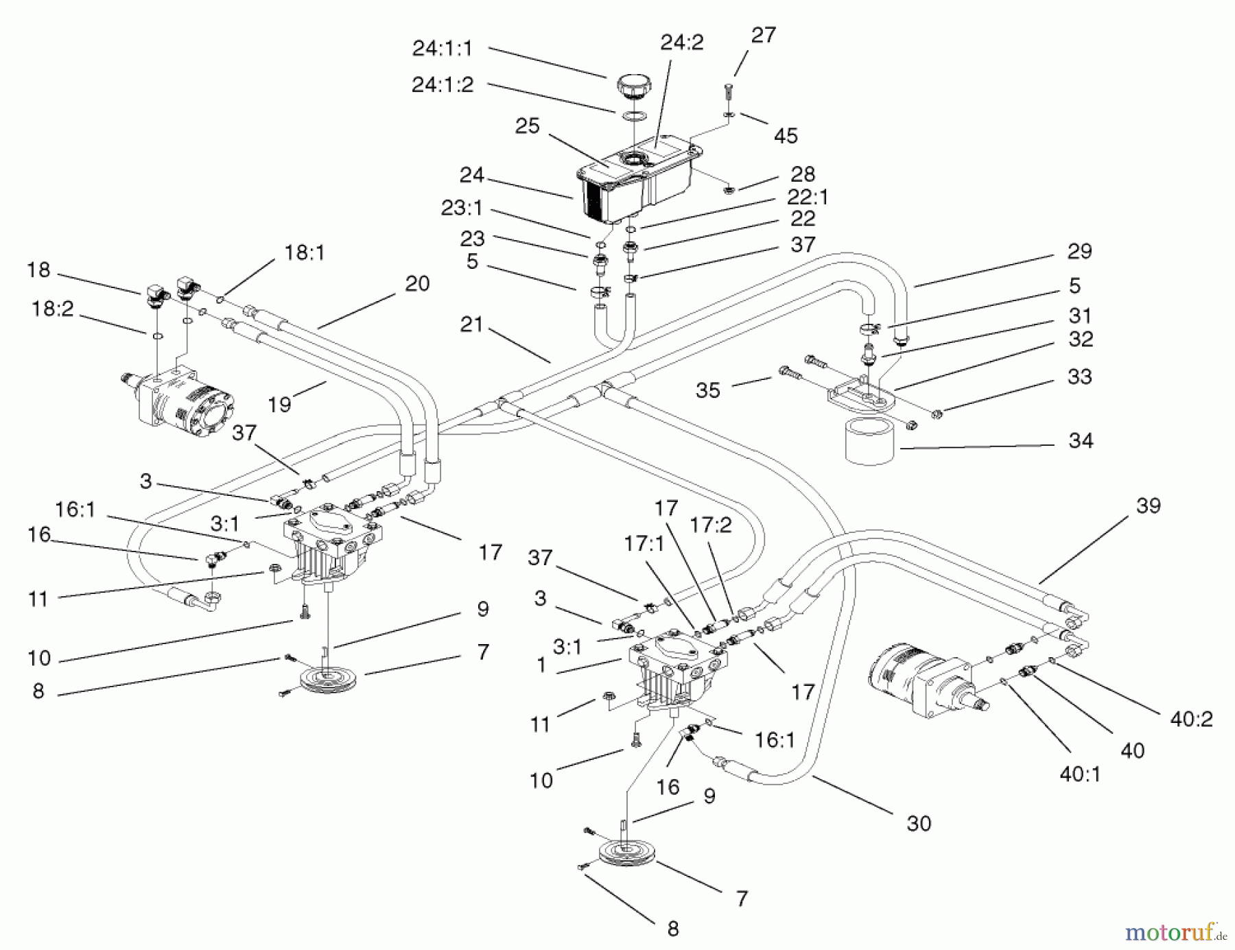  Zerto-Turn Mäher 74198 (Z153) - Toro Z Master Mower, 52