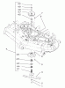 Zerto-Turn Mäher 74198 (Z153) - Toro Z Master Mower, 52" SFS Side Discharge Deck (SN: 230000001 - 230005000) (2003) Ersatzteile DECK SPINDLE ASSEMBLY