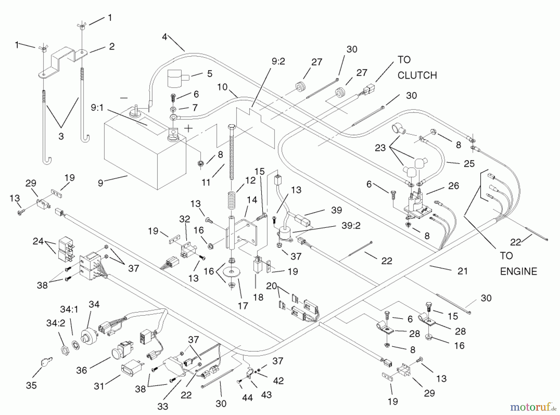  Zerto-Turn Mäher 74198 (Z153) - Toro Z Master Mower, 52