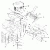 Zerto-Turn Mäher 74198 (Z153) - Toro Z Master Mower, 52" SFS Side Discharge Deck (SN: 230007001 - 230999999) (2003) Ersatzteile ENGINE AND CLUTCH ASSEMBLY