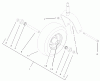 Zerto-Turn Mäher 74199 (Z148) - Toro Z Master Mower, 44" SFS Side Discharge Deck (SN: 230000001 - 230999999) (2003) Ersatzteile CASTER WHEEL ASSEMBLY NO. 1-634662