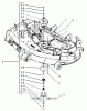 Zerto-Turn Mäher 74199 (Z148) - Toro Z Master Mower, 44" SFS Side Discharge Deck (SN: 230000001 - 230999999) (2003) Ersatzteile DECK SPINDLE ASSEMBLY