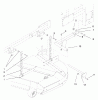 Zerto-Turn Mäher 74200 (Z252) - Toro Z Master Mower (SN: 890001 - 899999) (1998) Ersatzteile DECK MOUNTING