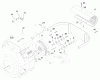 Zerto-Turn Mäher 74200 (Z252) - Toro Z Master Mower (SN: 890001 - 899999) (1998) Ersatzteile ENGINE, CLUTCH & MUFFLER SHIELD