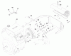 Zerto-Turn Mäher 74201 (Z255) - Toro Z Master Mower (SN: 890001 - 899999) (1998) Ersatzteile ENGINE, CLUTCH AND MUFFLER SHIELD