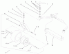 Zerto-Turn Mäher 74202 (Z253) - Toro Z Master Mower, 52" SFS Side Discharge Deck (SN: 990001 - 994000) (1999) Ersatzteile CASTER AND WHEEL ASSEMBLY