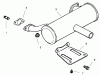 Zerto-Turn Mäher 74202 (Z253) - Toro Z Master Mower, 52" SFS Side Discharge Deck (SN: 994001 - 999999) (1999) Ersatzteile GROUP 11-EXHAUST (CH22S 76513 KOHLER)