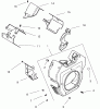 Zerto-Turn Mäher 74202 (Z253) - Toro Z Master Mower, 52" SFS Side Discharge Deck (SN: 994001 - 999999) (1999) Ersatzteile GROUP 6-BLOWER HOUSING & BAFFLES (CH22S 76513 KOHLER)