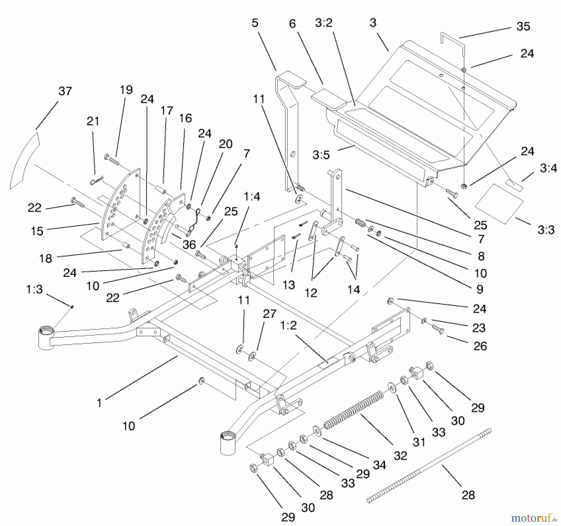  Zerto-Turn Mäher 74203 (Z255) - Toro Z Master Mower, 62