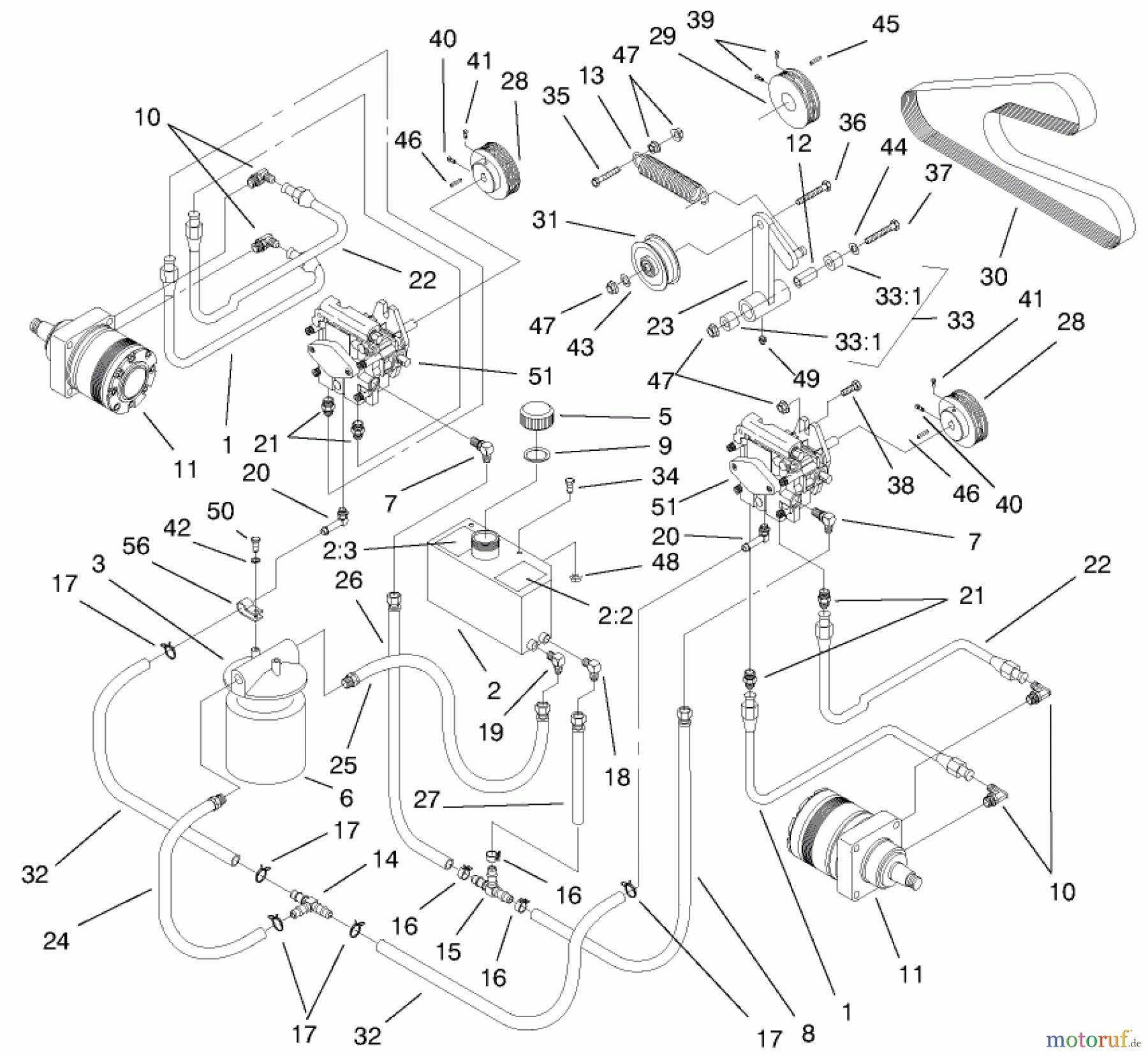  Zerto-Turn Mäher 74203 (Z255) - Toro Z Master Mower, 62