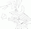 Zerto-Turn Mäher 74203 (Z255) - Toro Z Master Mower, 62" SFS Side Discharge Deck (SN: 992000 - 994000) (1999) Ersatzteile IDLER ASSEMBLY