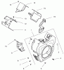 Zerto-Turn Mäher 74204 (Z255) - Toro Z Master Mower, 52" SFS Side Discharge Deck (SN: 200000001 - 200999999) (2000) Ersatzteile GROUP 6-BLOWER HOUSING & BAFFLES (CH25S 68606 KOHLER)