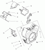 Zerto-Turn Mäher 74204 (Z255) - Toro Z Master Mower, 52" SFS Side Discharge Deck (SN: 990001 - 991999) (1999) Ersatzteile GROUP 6-BLOWER HOUSING & BAFFLES (CH25S 68606 KOHLER)