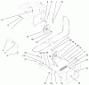 Zerto-Turn Mäher 74204 (Z255) - Toro Z Master Mower, 52" SFS Side Discharge Deck (SN: 990001 - 991999) (1999) Ersatzteile IDLER ASSEMBLY