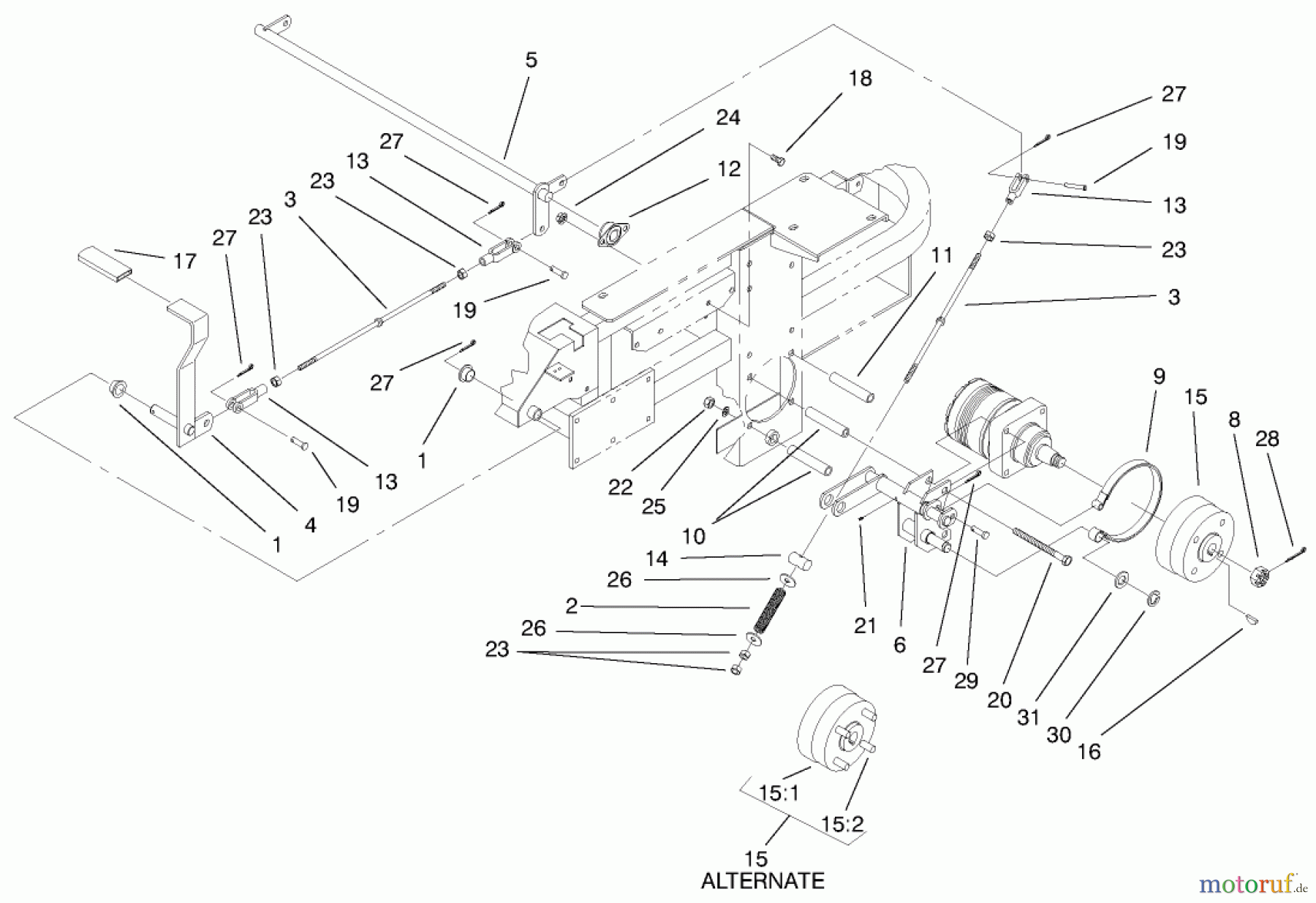  Zerto-Turn Mäher 74204 (Z255) - Toro Z Master Mower, 52