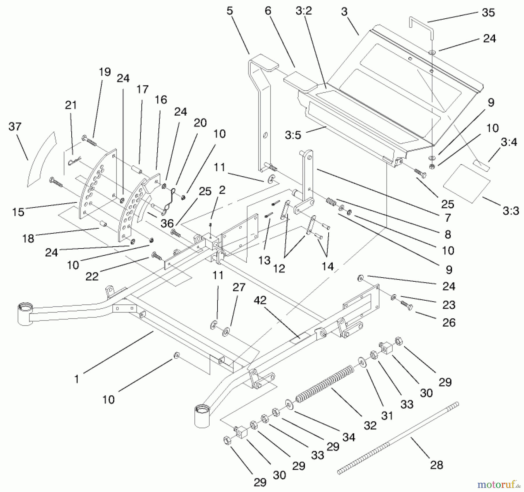  Zerto-Turn Mäher 74204 (Z255) - Toro Z Master Mower, 52