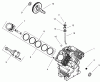 Zerto-Turn Mäher 74204 (Z255) - Toro Z Master Mower, 52" SFS Side Discharge Deck (SN: 992000 - 994000) (1999) Ersatzteile GROUP 2-CRANKCASE (CH25S 68606 KOHLER)