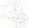 Zerto-Turn Mäher 74204 (Z255) - Toro Z Master Mower, 52" SFS Side Discharge Deck (SN: 992000 - 994000) (1999) Ersatzteile IDLER ASSEMBLY