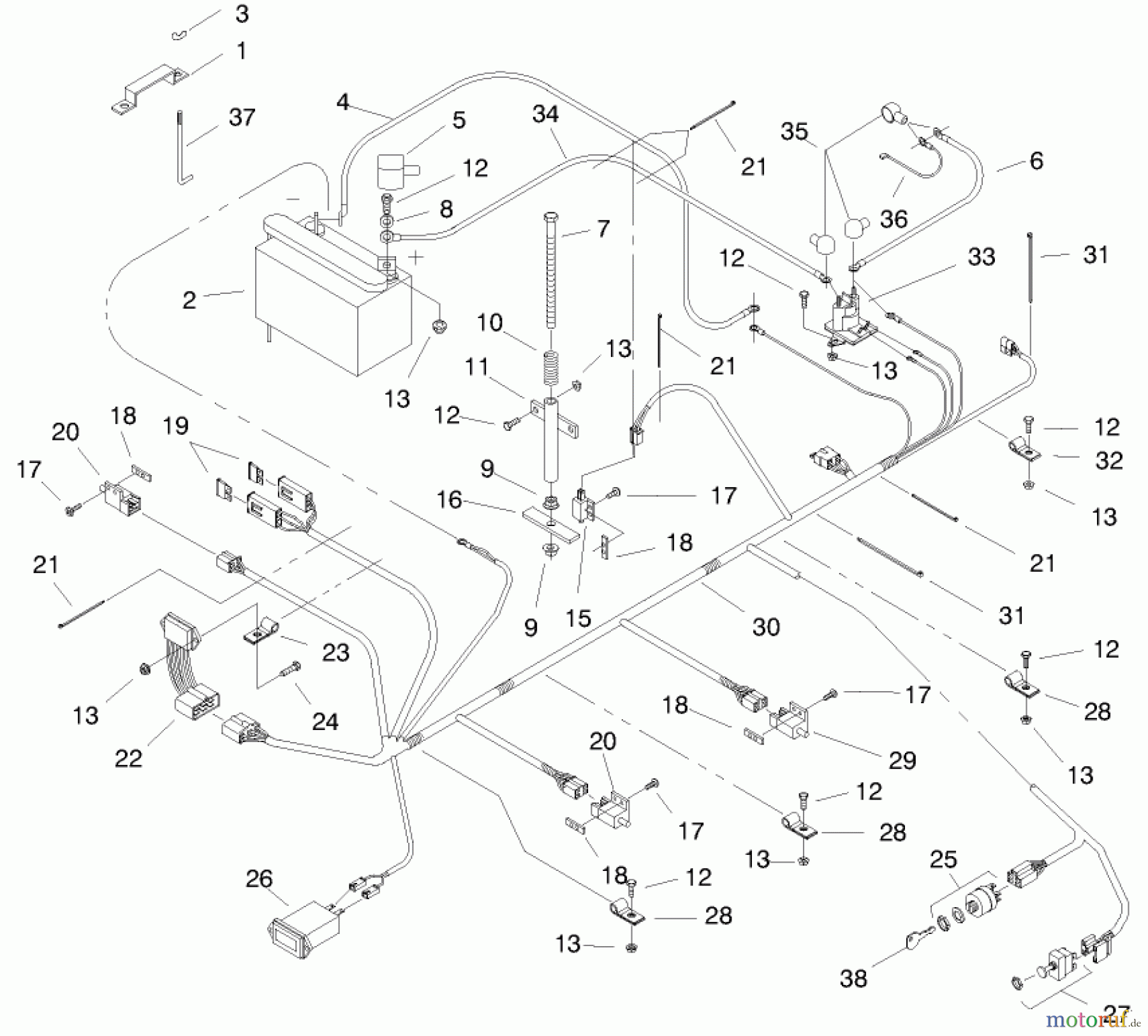  Zerto-Turn Mäher 74204 (Z255) - Toro Z Master Mower, 52