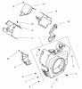 Zerto-Turn Mäher 74204 (Z255) - Toro Z Master Mower, 52" SFS Side Discharge Deck (SN: 994001 - 999999) (1999) Ersatzteile GROUP 6-BLOWER HOUSING & BAFFLES (CH25S 68606 KOHLER)