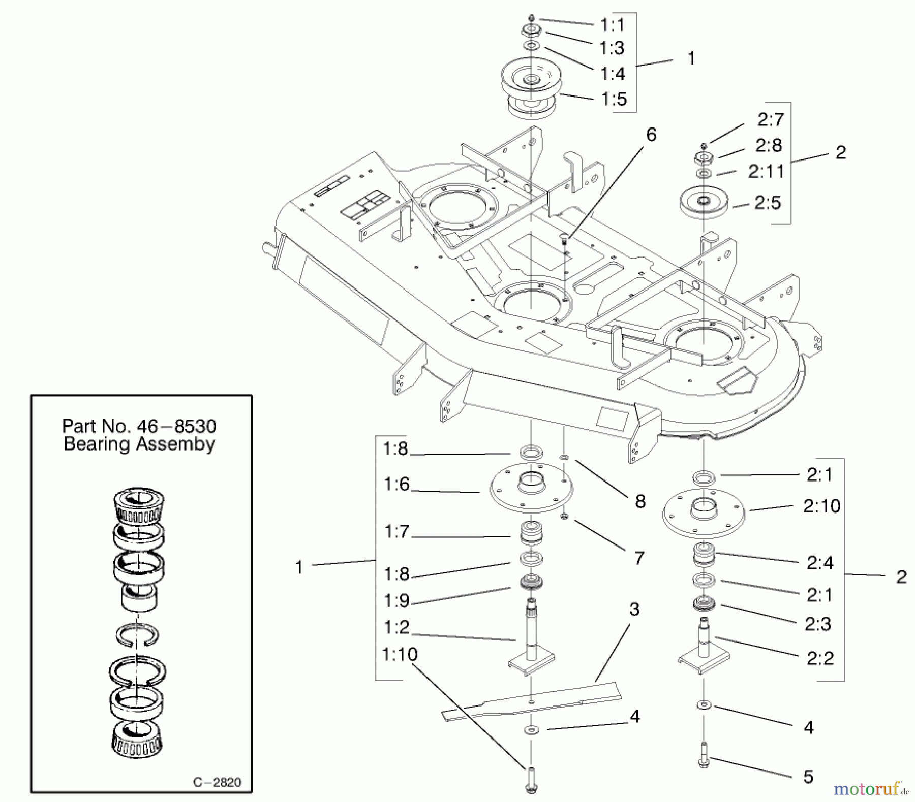  Zerto-Turn Mäher 74204 (Z255) - Toro Z Master Mower, 52