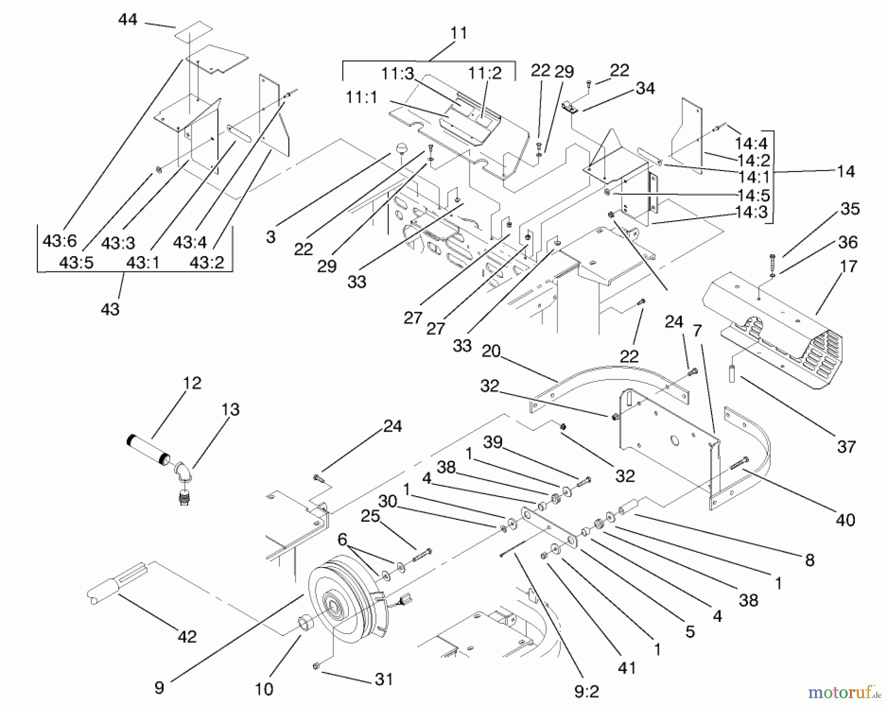  Zerto-Turn Mäher 74205 (Z255) - Toro Z Master Mower, 72