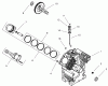 Zerto-Turn Mäher 74209 (Z253) - Toro Z Master Mower, 62" SFS Side Discharge Deck (SN: 0000001 - 0000999) (2000) Ersatzteile GROUP 2-CRANKCASE (CH22S 76513 KOHLER)