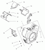 Zerto-Turn Mäher 74209 (Z253) - Toro Z Master Mower, 62" SFS Side Discharge Deck (SN: 0000001 - 0000999) (2000) Ersatzteile GROUP 6-BLOWER HOUSING & BAFFLES (CH22S 76513 KOHLER)