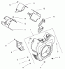 Zerto-Turn Mäher 74209 (Z253) - Toro Z Master Mower, 62" SFS Side Discharge Deck (SN: 200001000 - 200999999) (2000) Ersatzteile GROUP 6-BLOWER HOUSING & BAFFLES (CH22S 76513 KOHLER)