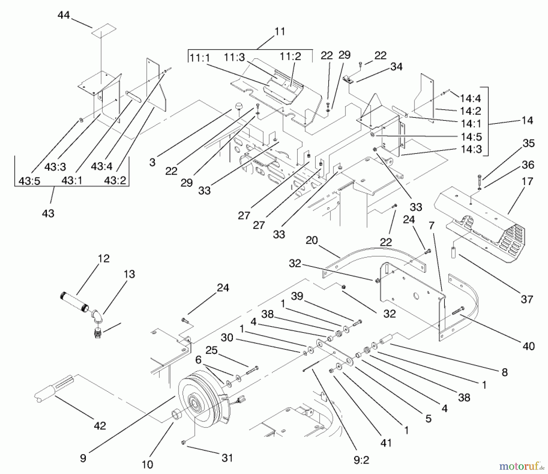  Zerto-Turn Mäher 74209 (Z253) - Toro Z Master Mower, 62