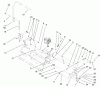 Zerto-Turn Mäher 74211 (Z252L) - Toro Z Master Mower, 52" SFS Side Discharge Deck (SN: 200000001 - 200999999) (2000) Ersatzteile CONTROL PANEL ASSEMBLY