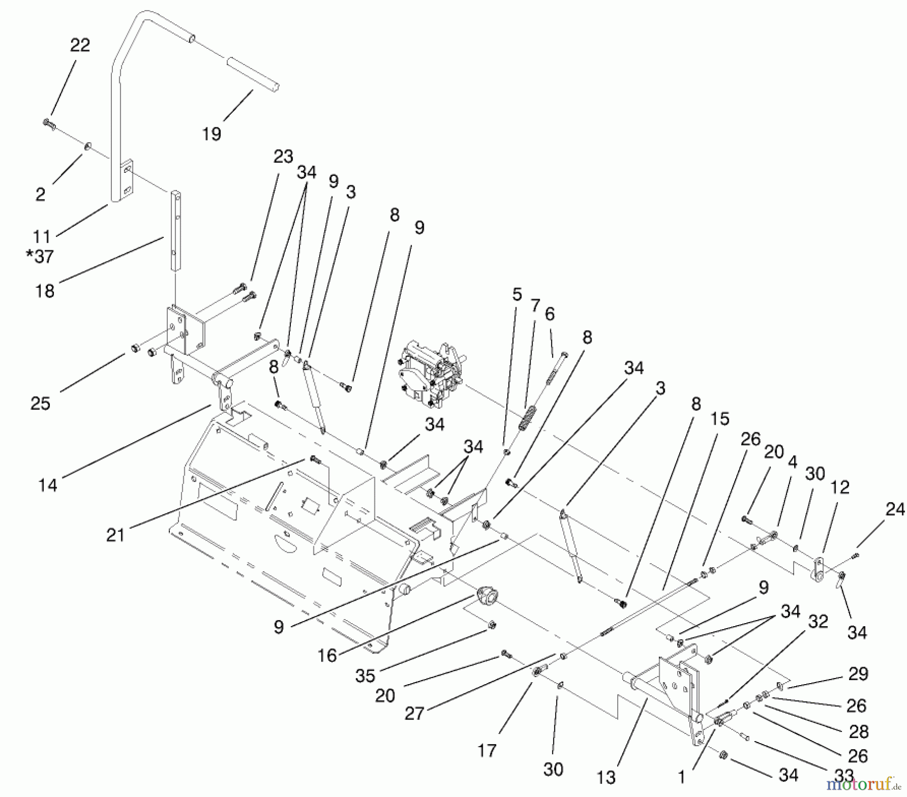  Zerto-Turn Mäher 74211 (Z252L) - Toro Z Master Mower, 52