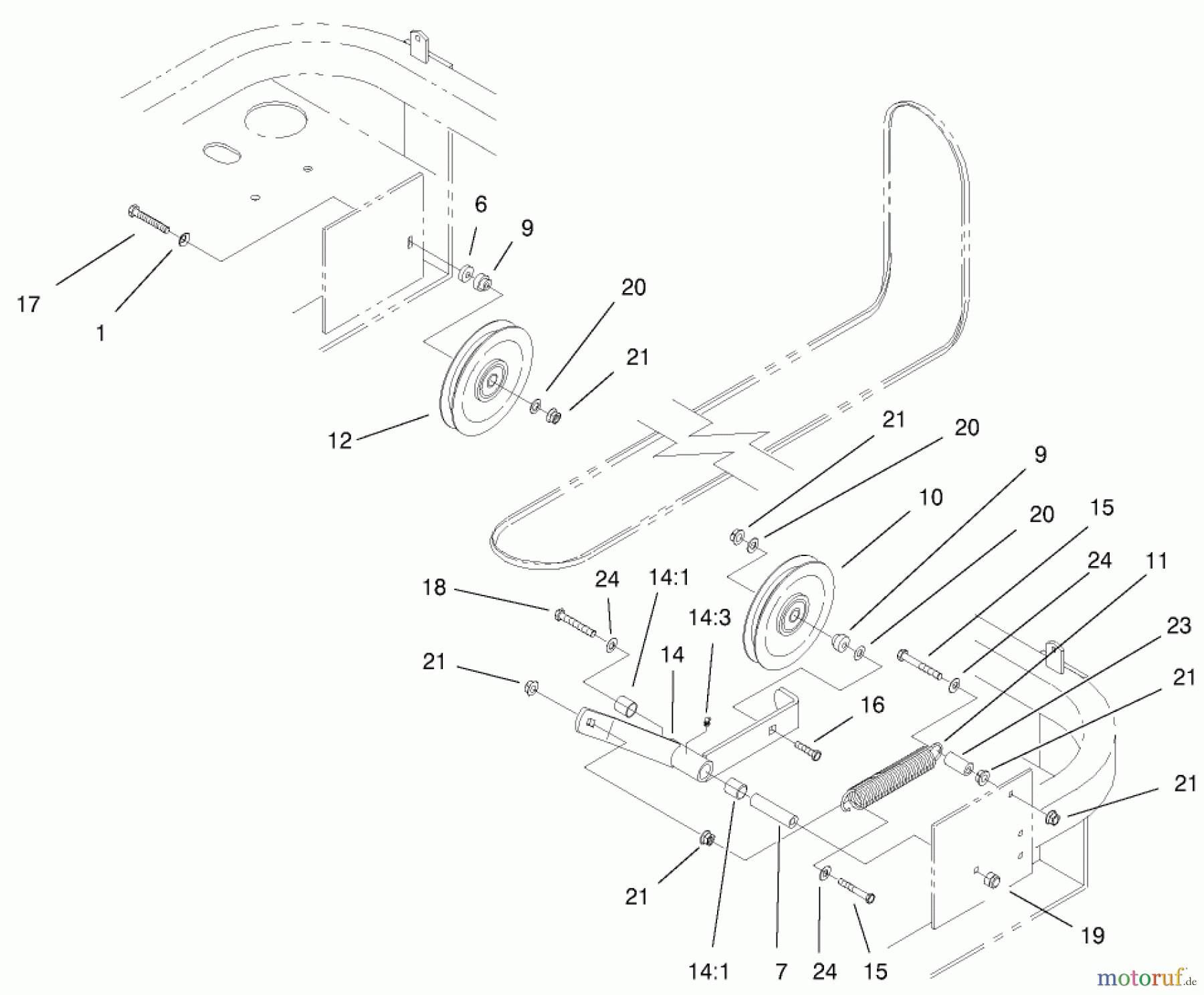  Zerto-Turn Mäher 74211 (Z252L) - Toro Z Master Mower, 52