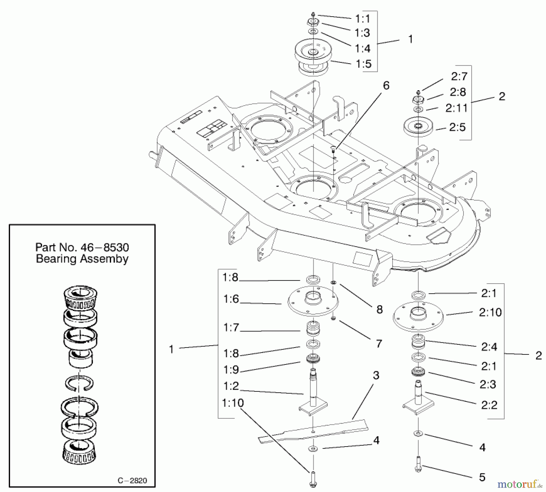  Zerto-Turn Mäher 74211 (Z252L) - Toro Z Master Mower, 52