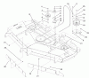 Zerto-Turn Mäher 74212 (Z252L) - Toro Z Master Mower, 62" SFS Side Discharge Deck (SN: 200000001 - 200999999) (2000) Ersatzteile BELTS AND IDLER ARM ASSEMBLY