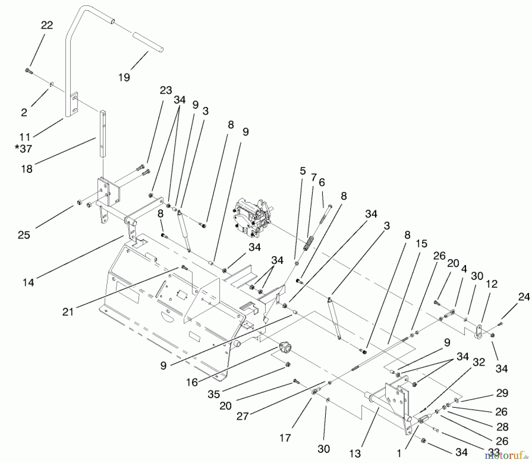  Zerto-Turn Mäher 74212 (Z252L) - Toro Z Master Mower, 62